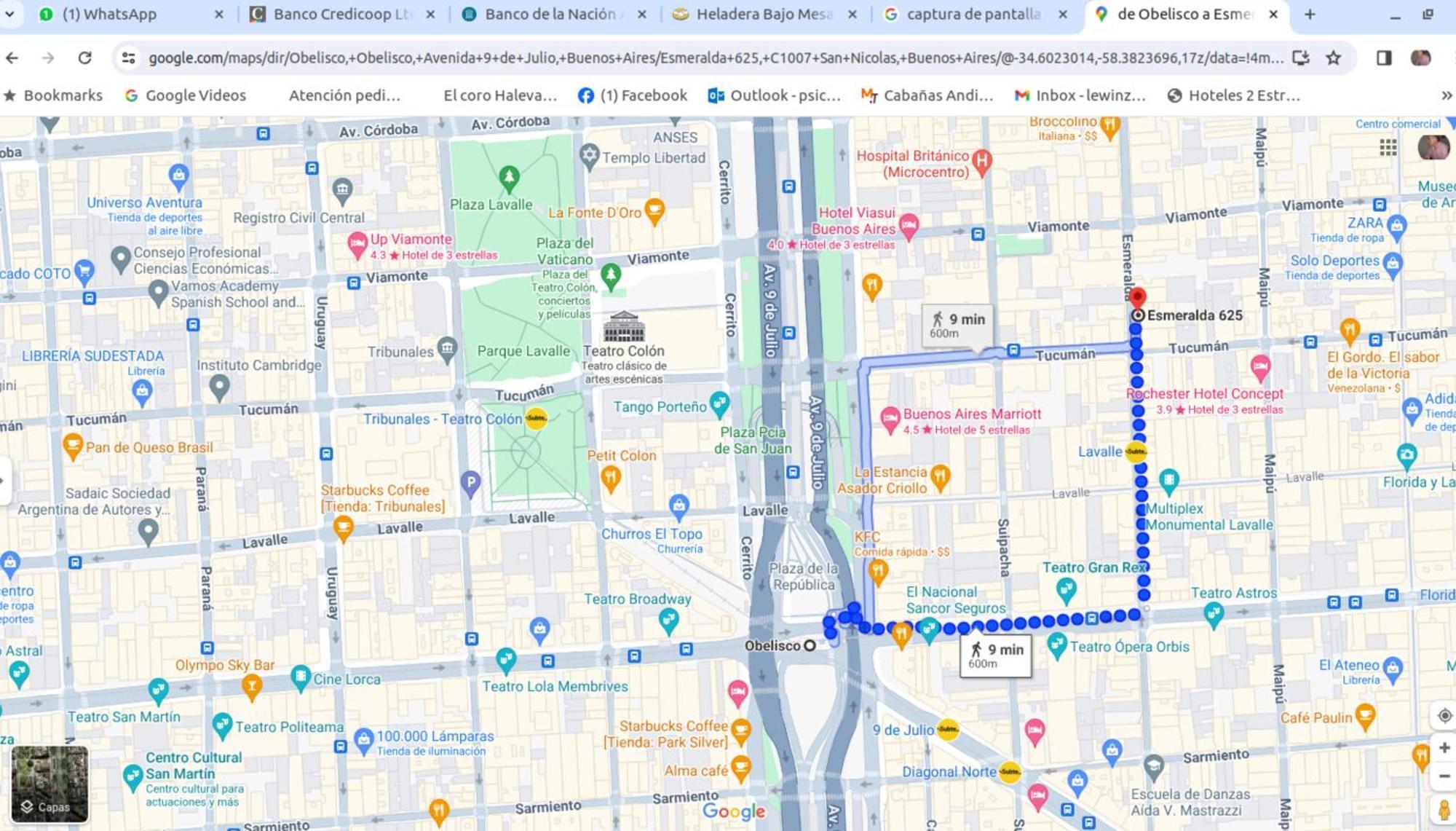 Esmeralda 625 6º Buenos Aires Eksteriør billede